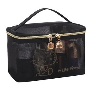 Hello Kitty Mesh Cosmetic Bag